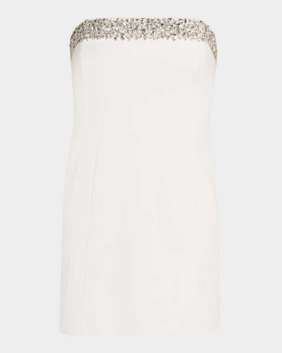 Elsie Embellished Strapless Mini Dress